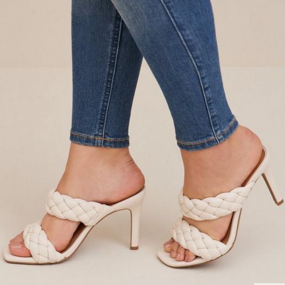 Torrid Braided Heel Sandal sz 10ww